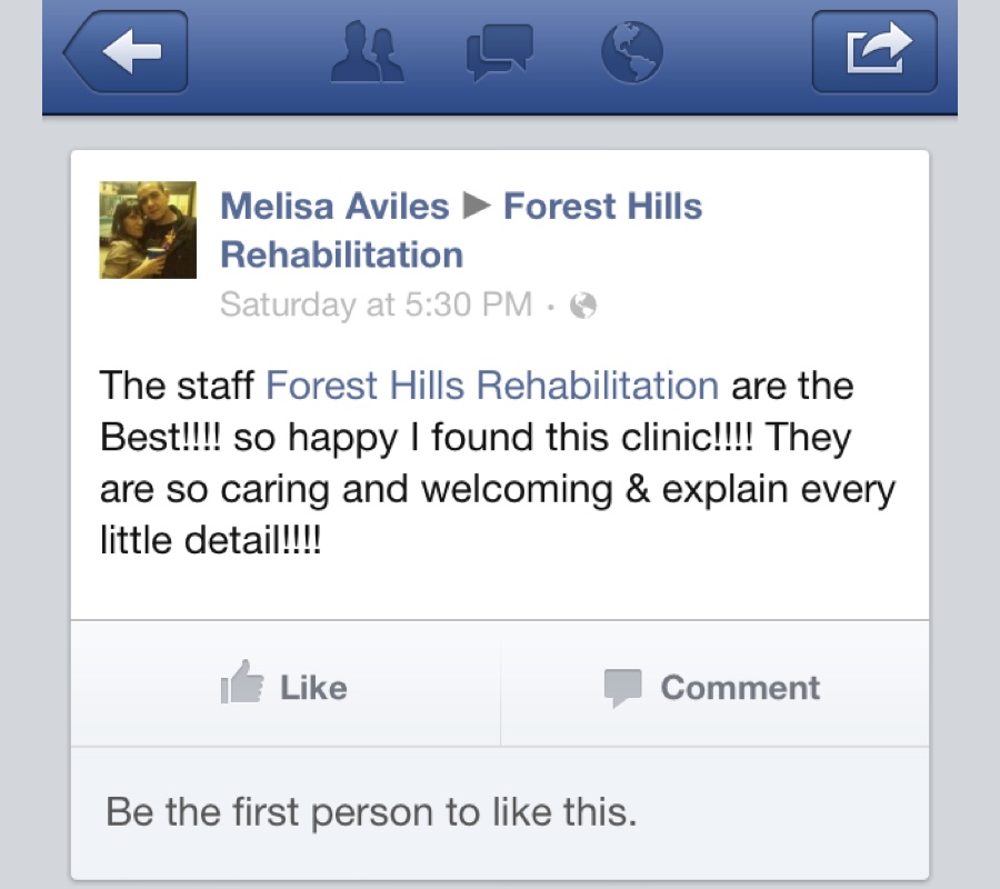 reviews, forest hills rehab review